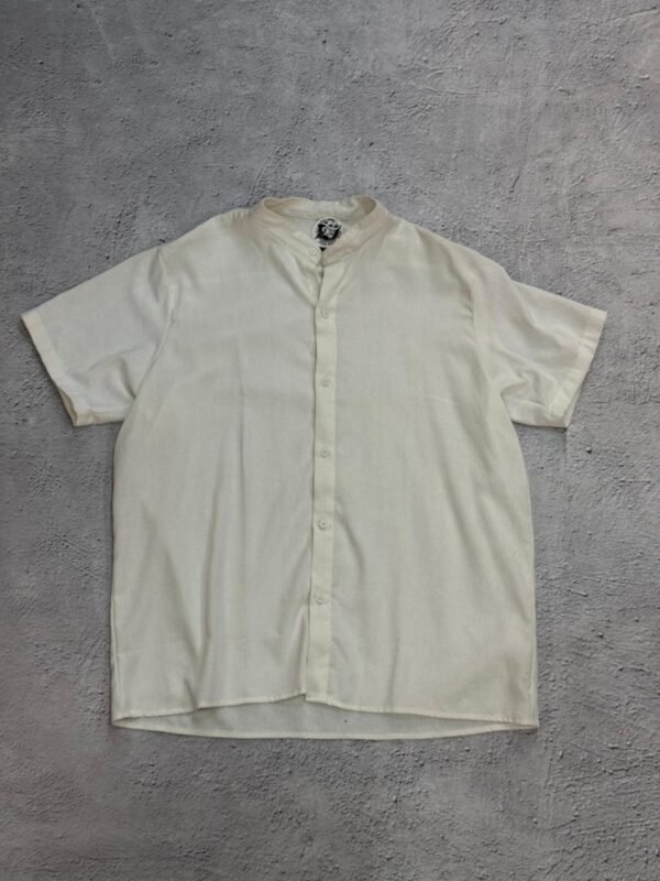 Camisa mao lisa manga corta