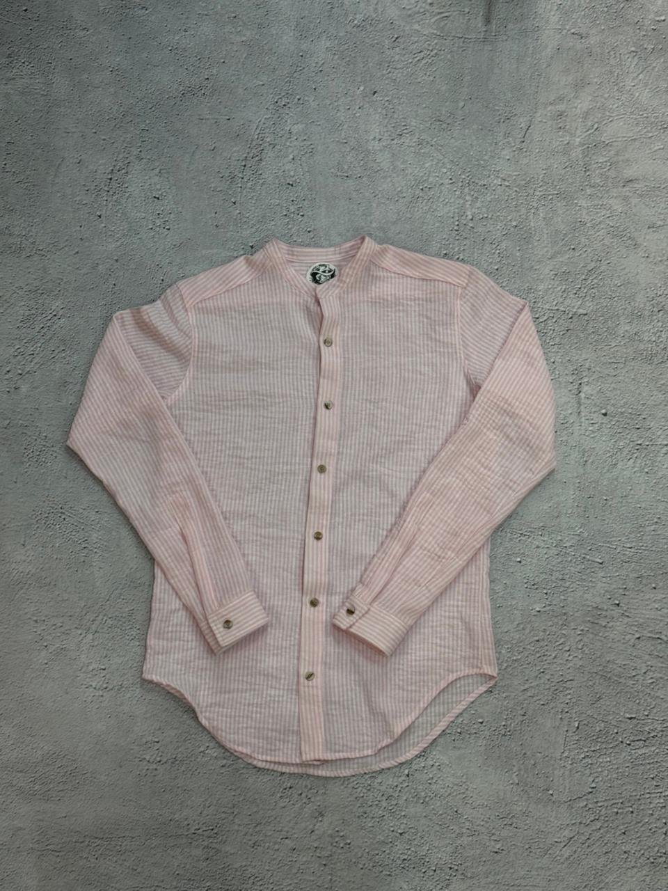 Camisa mao lienas botones coco - Image 3