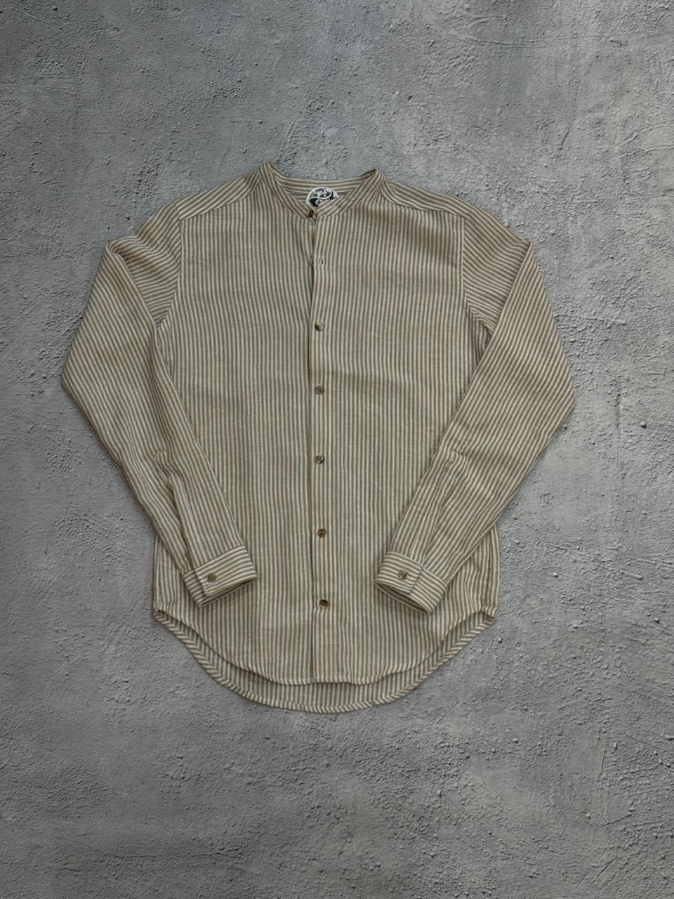 Camisa mao lienas botones coco - Image 2