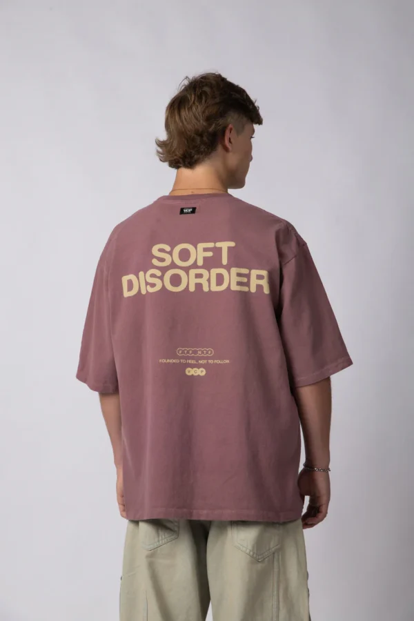 Remera Over Rhy Soft Malbec